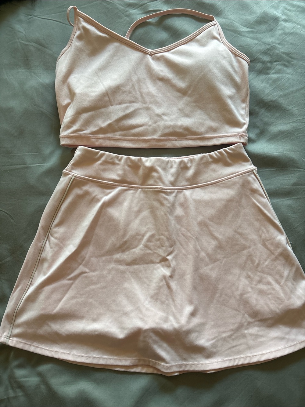 Light Pink Women's Workout Set